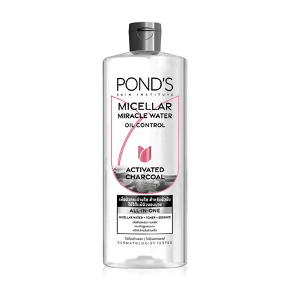 PONDS Pond's Skin Institute Micellar Miracle Water Oil Control Activated Charcoal 400ml