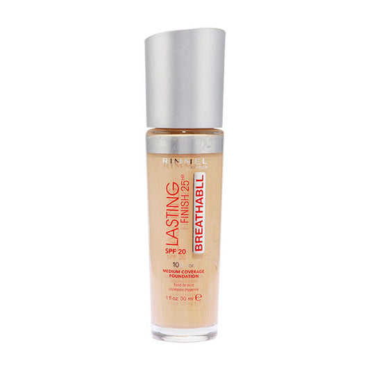 Rimmel Lasting Finish Breathable Foundation 102 Light Nude