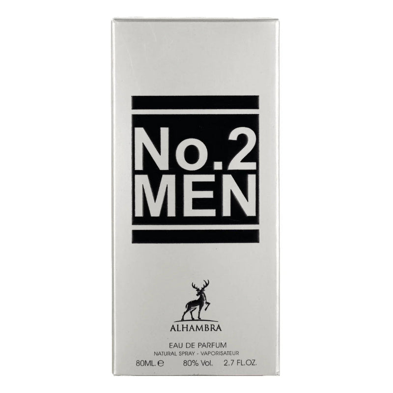 Maison Alhambra No. 2 Eau de Parfum for Men 80ml Long-Lasting Modern Masculine Fragrance