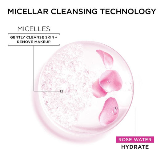 Garnier Micellar Cleansing Water Rose Water For Normal To Dry Skin 125ml