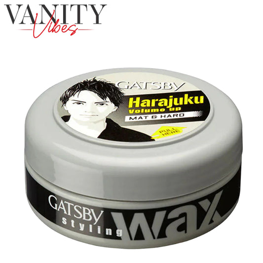 Gatsby Mat & Hard Styling Hair Wax 75g