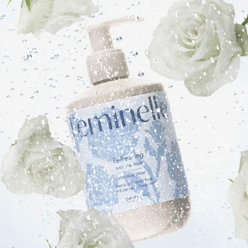 Oriflame Feminelle Refreshing Intimate Wash with Rose Water 300ml