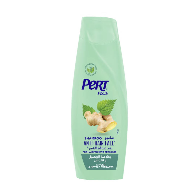 Pert Plus Anti-Hair Fall Shampoo with Ginger & Nettle Extract 400ml
