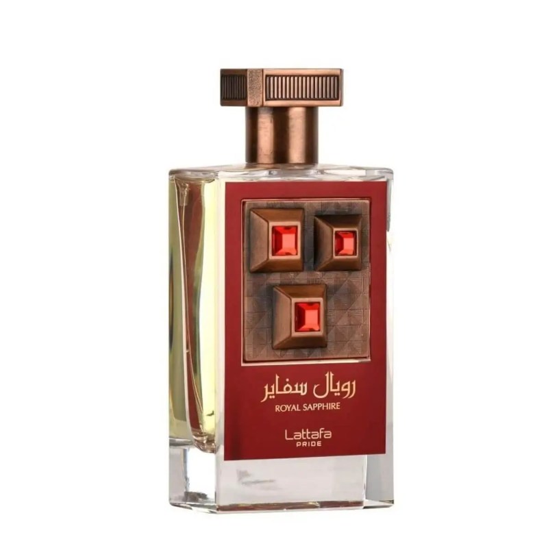 Lattafa Royal Sapphir_e Eau de Parfum 100ml - Original Long Lasting Unisex Perfume for Men & Women