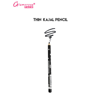 Glamorous Face Black Kajal Pencil Thin