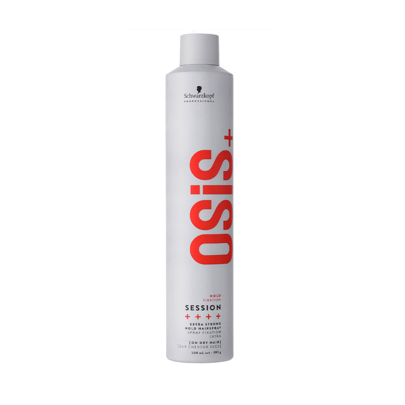 Schwarzkopf Osis+ Hold Fixation Session Extra Strong Hold Hairspray 500ml Long-Lasting Control & Maximum Hold