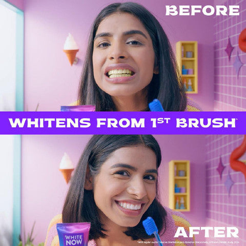 Colgate Closeup Whitening Purple Toothpaste 95g Stain Correction & Instant White Formula