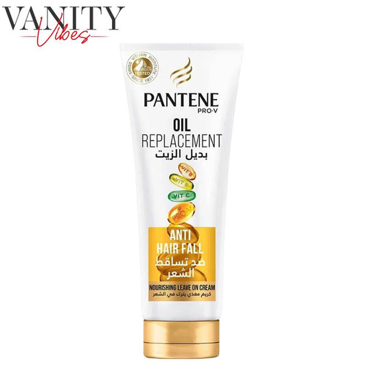 Pantene Pro-V Oil Replacement Anti-Hair Fall Nourishing Leave-On Cream 180 ml Strengthens Hair & Reduces Breakage