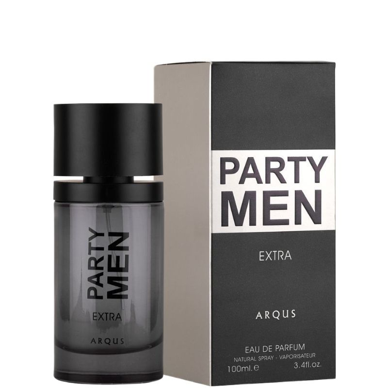 La Muse Party Men Extra Arqus Eau de Parfum 100ml - Long Lasting Original Fresh & Woody Masculine Fragrance for Men