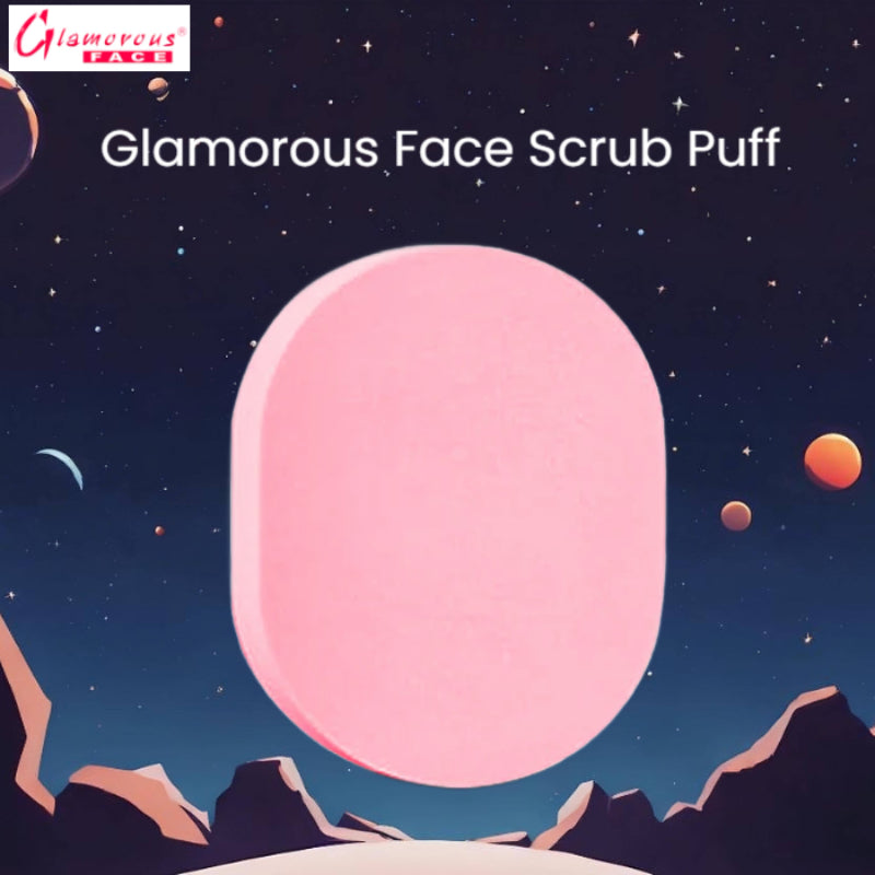 Glamorous Face Scrub Puff (02)