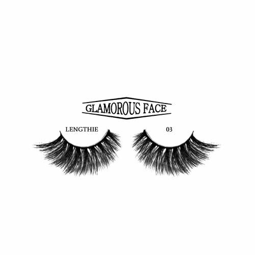 Glamorous Face Faux Mink 3D Eyelashes (Lengthie 03)