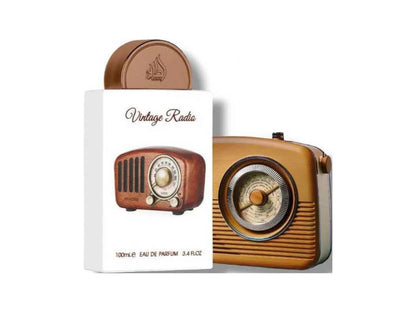 Lattafa Vintage Radio Eau de Parfum 100ml - Long Lasting Original Elegant Unisex Fragrance for Men & Women