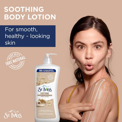 St. Ives Soothing Body Lotion Oat Meal & Shea Butter 621 ml