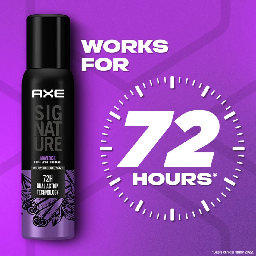 Axe Signature Maverick Fresh Spicy Body Deodorant 122ml