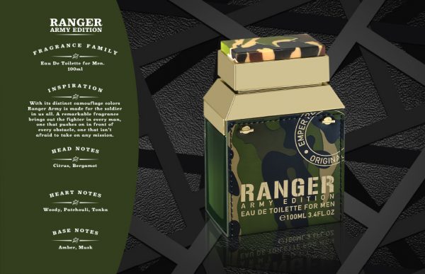 Aris Perfumes Emper Ranger Army Edition Perfume 100ml