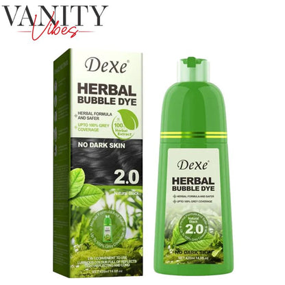 Dexe Herbal Bubble Dye 2.0 420 ml Easy Hair Coloring & Herbal Care