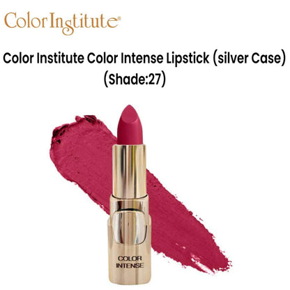 Color Institute Color Intense Lipstick (silver Case) (Shade:27)