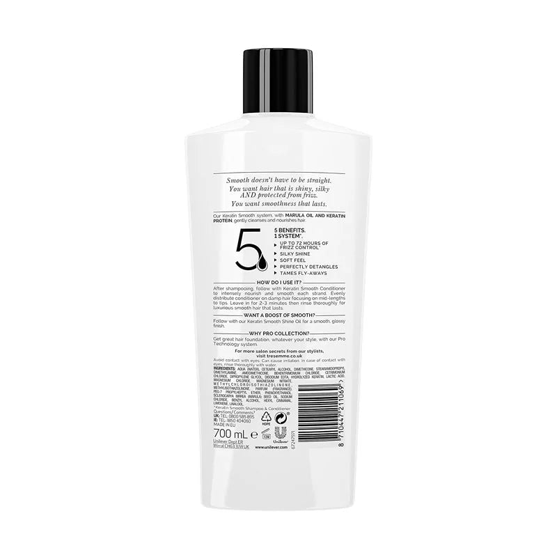 TRESemme Keratin Smooth Conditioner With Marula Oil 700ml