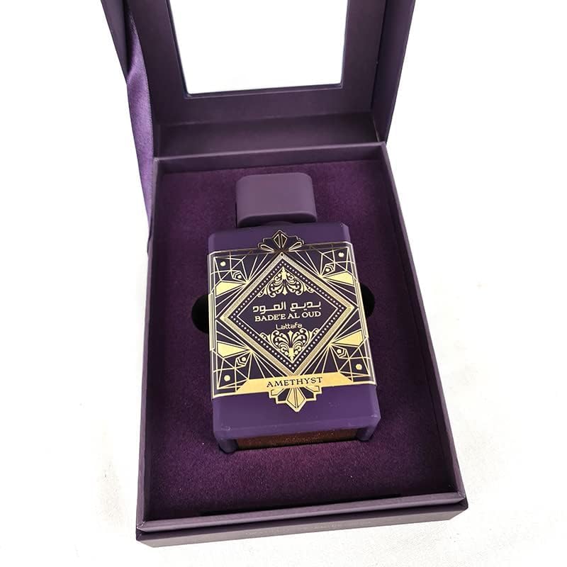 Lattafa Badee Al Oud Amethyst Purple Eau de Parfum For Women And Men 100ml