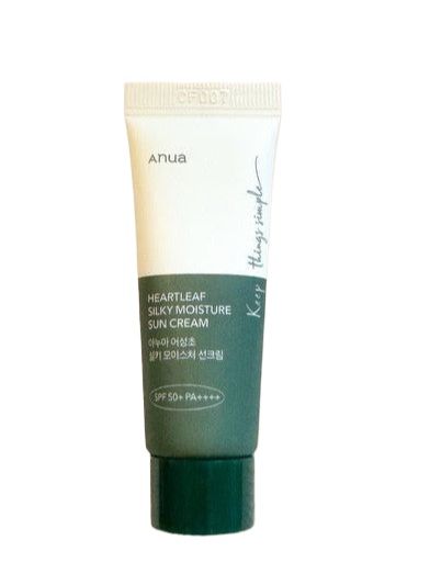 Anua Heartleaf Silky Moisture Sun Cream 10ml MINI