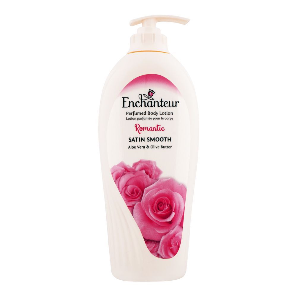 Enchanteur Romantic Perfumed Body Lotion 500ml + Enchanteur Charming Perfumed Body Lotion 250ml (Pack Of 2)