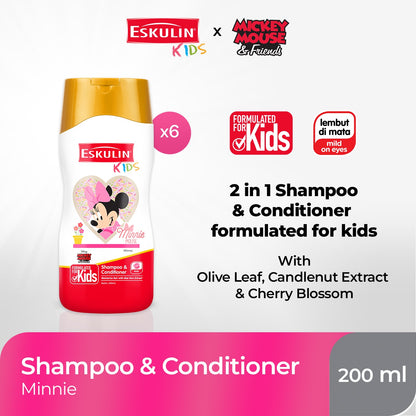 Eskulin Kids Minnie Shampoo 200ml