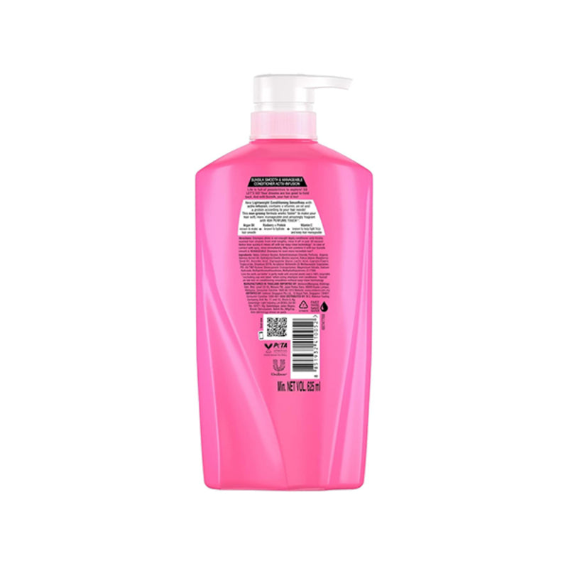 Sunsilk Smooth Manageable Shampoo Pump 625ml