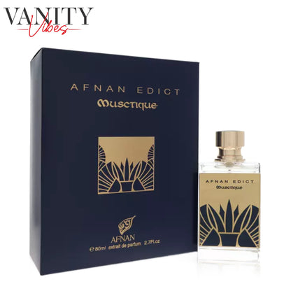 Edict Musctique by Afnan Extrait De Parfum 80ml for Men & Women