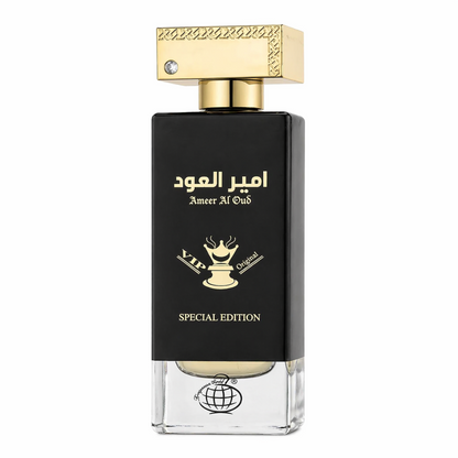 Auso Ameer Al Oud VIP Original Special Edition Eau De Parfum 80ml – Long Lasting Rich Oud Woody Luxury Fragrance Perfume for 