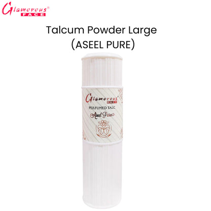 Glamorous Face Talcum Powder Large (Aseel Pure)