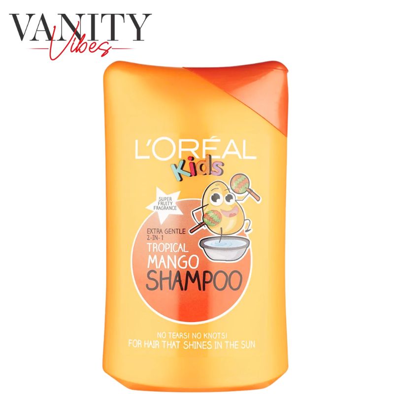 L'oreal Paris Kids Extra Gentle 2 In 1 Tropical Mango Shampoo 250ml