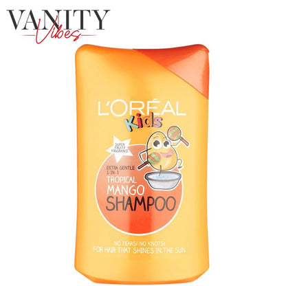 L'oreal Paris Kids Extra Gentle 2 In 1 Tropical Mango Shampoo 250ml