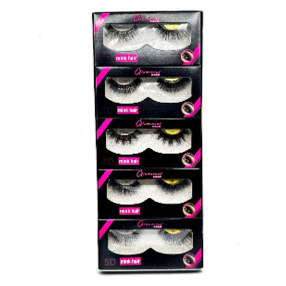 Glamorous Face 8D Mink Hair Eyelashes 10 Pieces (GF 8070)