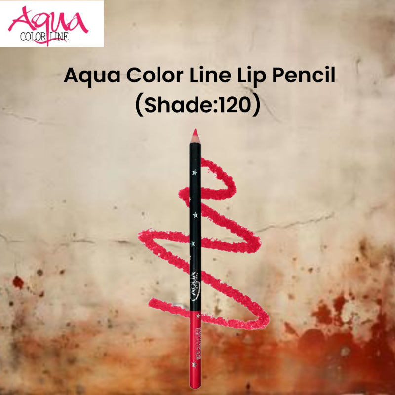 Aqua Color Line Lip Pencil (Shade:120)