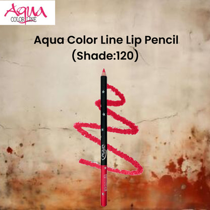 Aqua Color Line Lip Pencil (Shade:120)