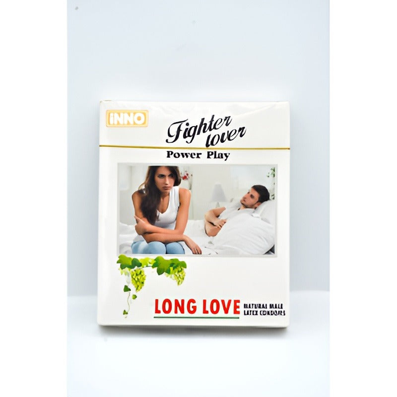 Inno Fighter Lover Natural Male Latex Condoms