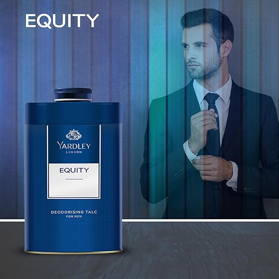 Yardley London Equity Talcum Powder for Men 150g