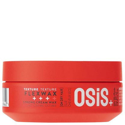 Schwarzkopf Osis+ Texture Flexwax Strong Cream Wax 85ml Strong Hold & Flexible Styling