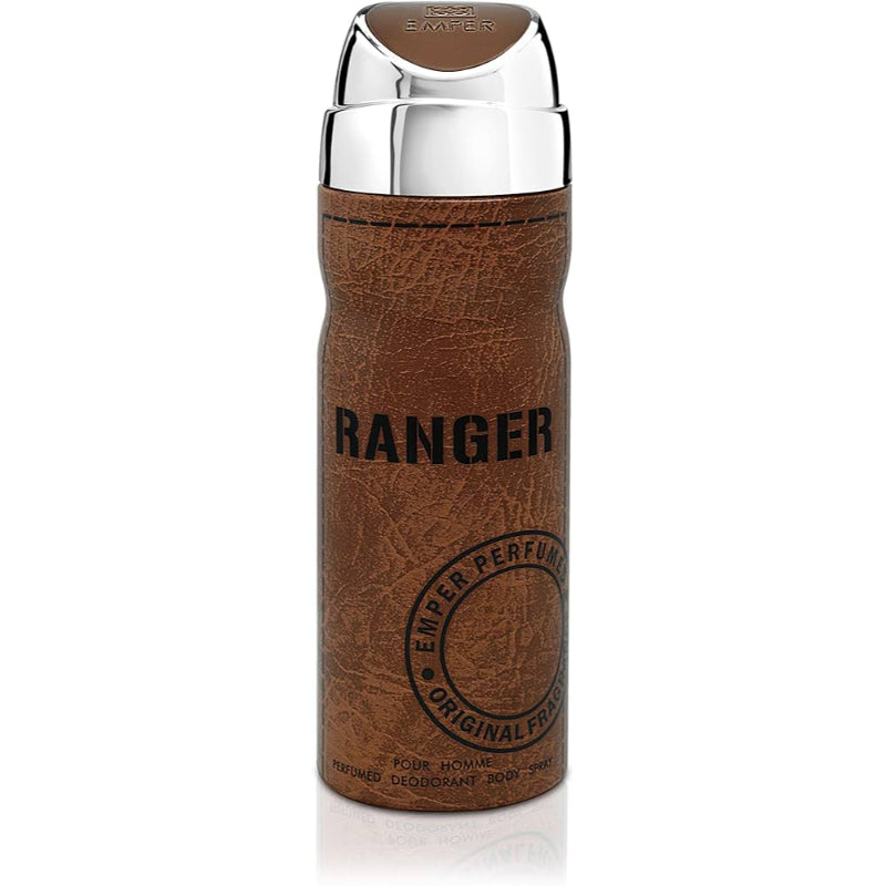 Emper Ranger Pour Homme Body Spray for Men 200ml Long-Lasting Fresh & Masculine Fragrance