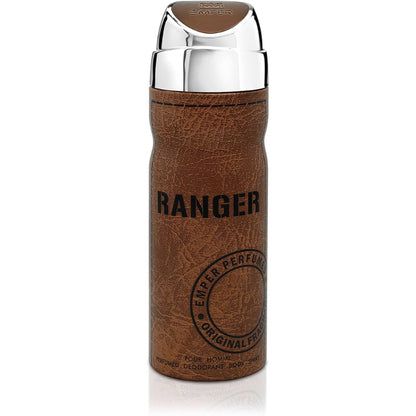 Emper Ranger Pour Homme Body Spray for Men 200ml Long-Lasting Fresh & Masculine Fragrance