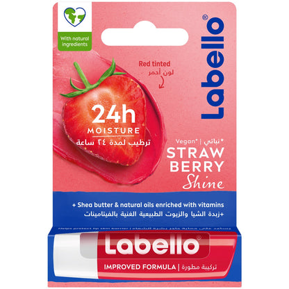 Labello 24H+ Moisture Strawberry Lip Balm 4.8g