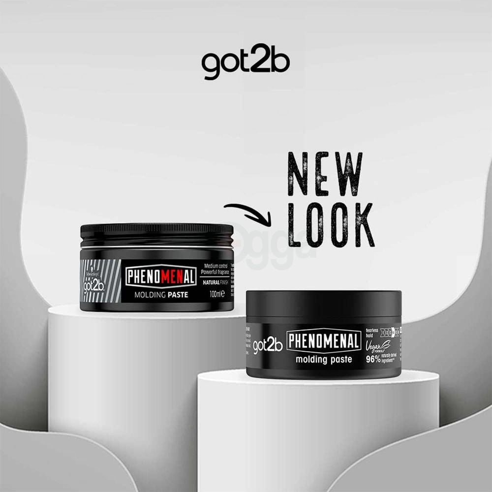 Schwarzkopf Got2b Phenomenal Moulding Paste 100ml Strong Hold & Flexible Styling