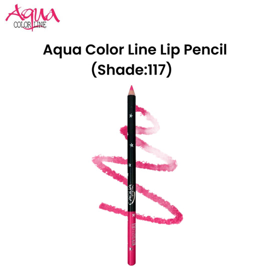 Aqua Color Line Lip Pencil (Shade:117)