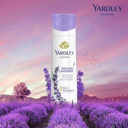 Yardley London English Lavender For Women Body Spray 150ml