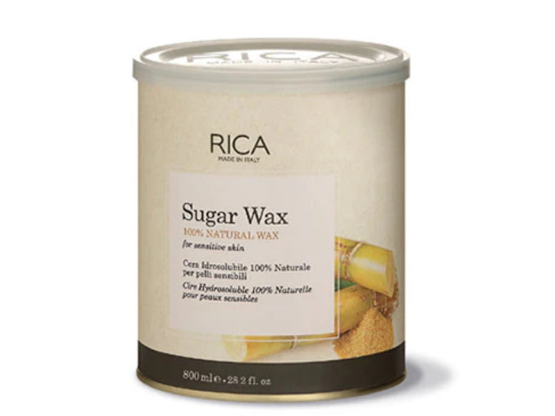 RICA 100% Natural Sugar Liposoluble Wax For Sensitive Skin Wax 800ml