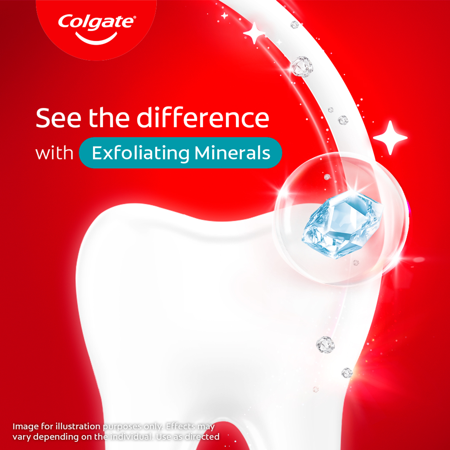 Colgate Optic White Exfoliating Mineral Toothpaste 100g Brightening & Deep Clean Formula