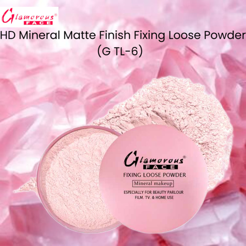 Glamorous Face HD Mineral Matte Finish Fixing Loose Powder (G TL-6)