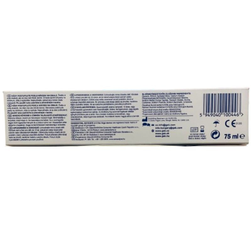 Sensodyne Whitening Repair & Protect Toothpaste 75ml Enamel Strengthening & Gentle Whitening for Sensitive Teeth