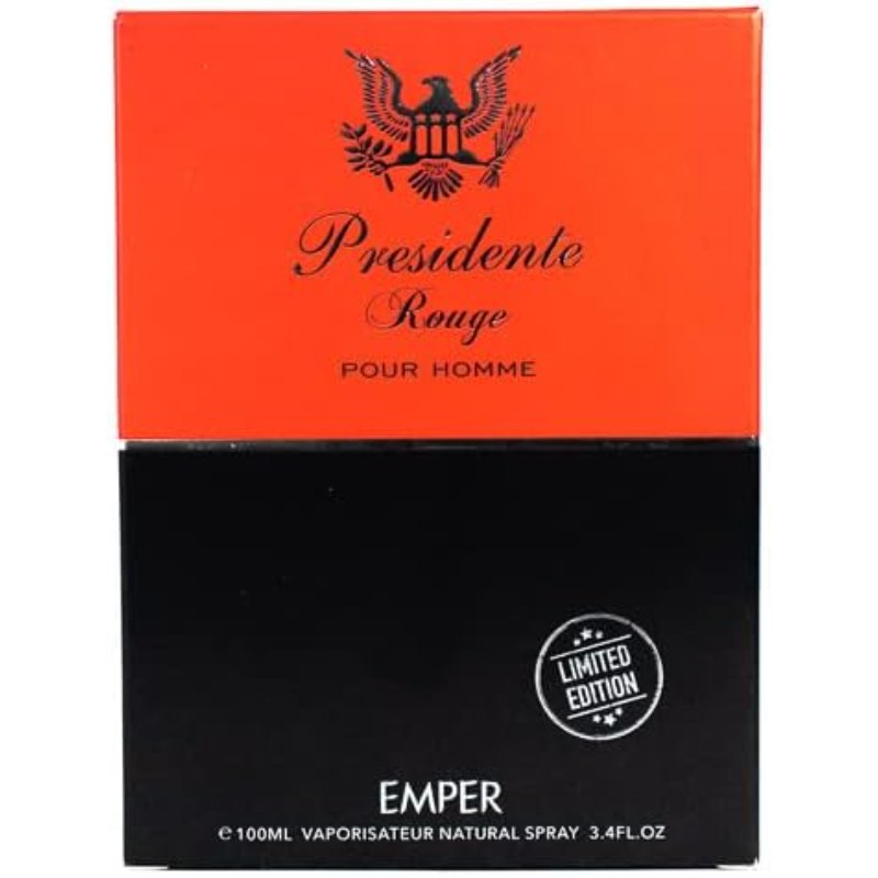 Aris Perfumes Emper Perfumes Presidente Rouge for Men EDT - 100 ml