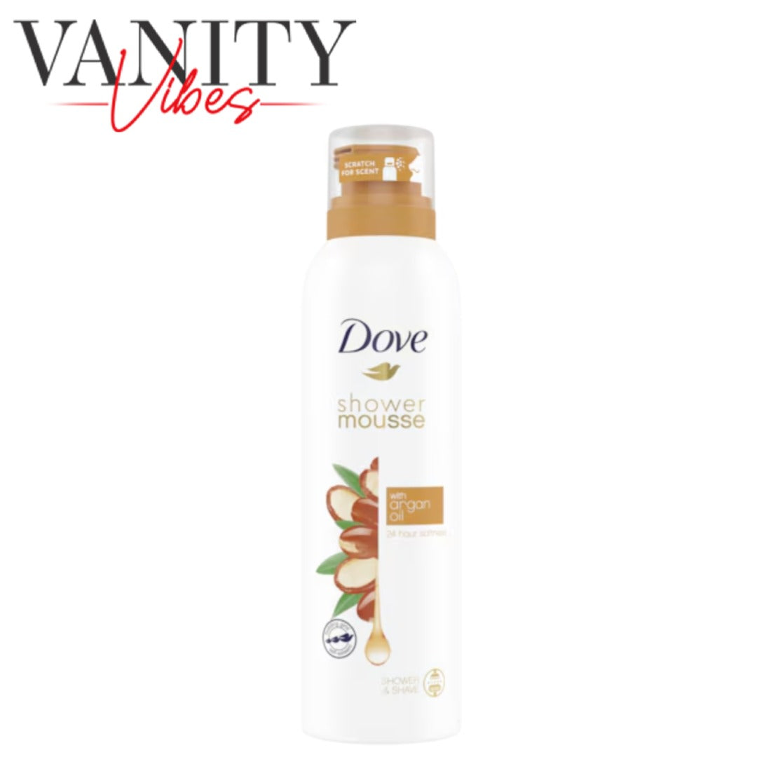 Dove shower mousse with Argan oil 24 hours softness-200ml